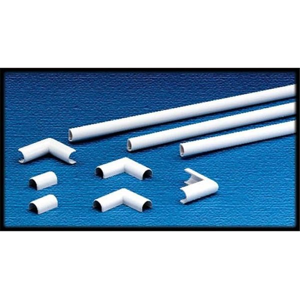 Wiremold Wiremold C100 CordMate Channel Kit - Ivory 6292304
